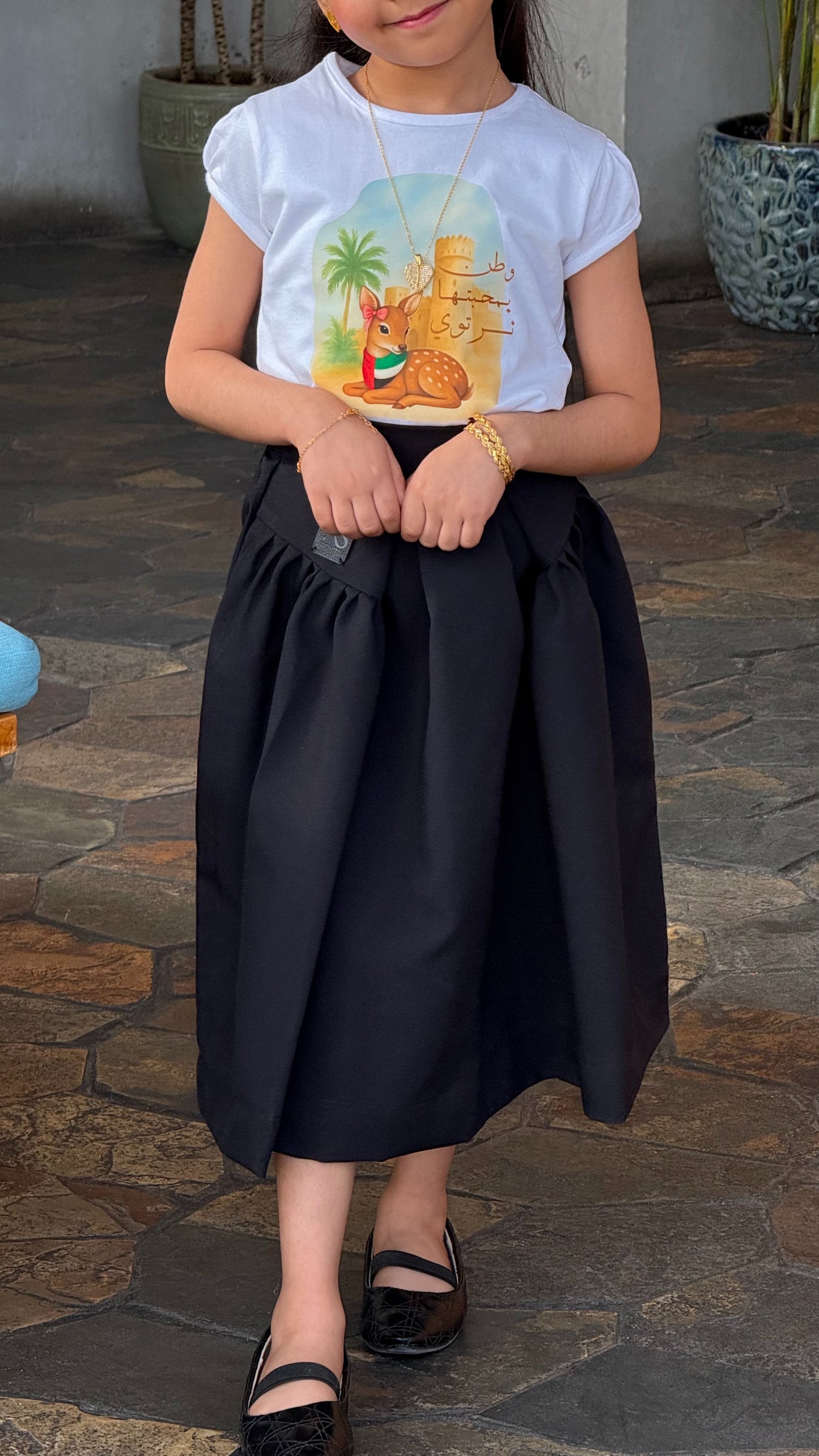 (أسود) تصميم الغزالة للبنات