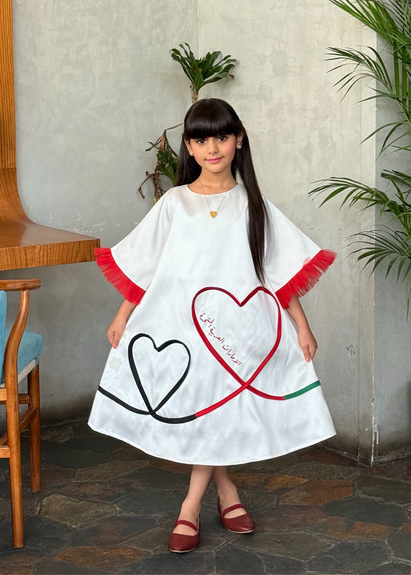 فستان القلوب