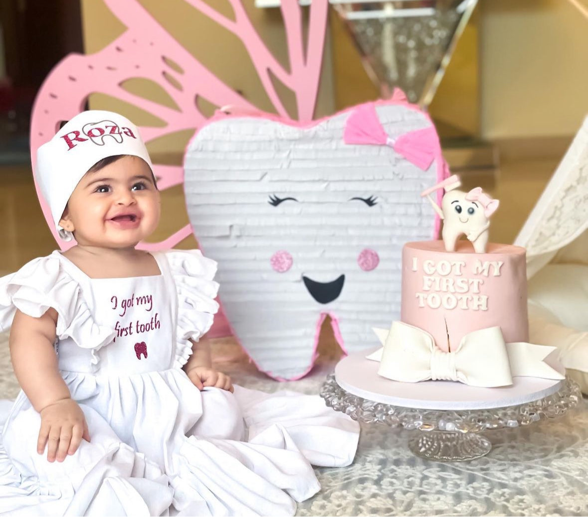 بدلة اسنان مع التاج