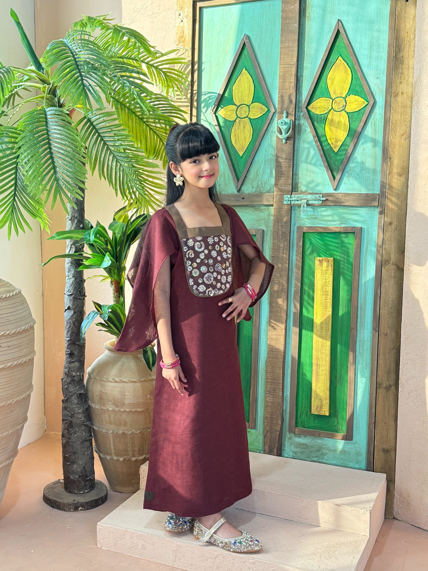 فستان الخزامى