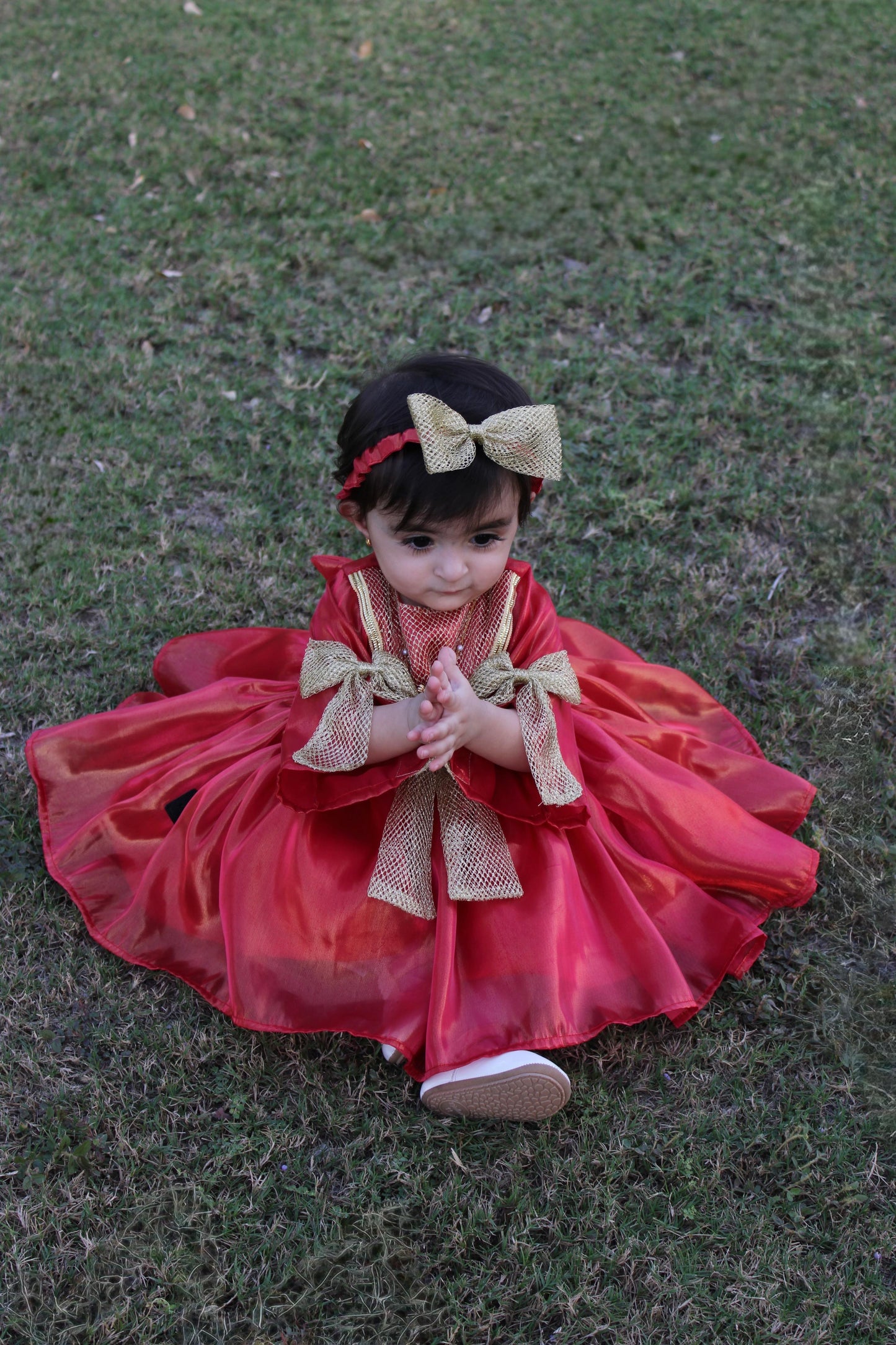 فستان اليازية (أحمر)