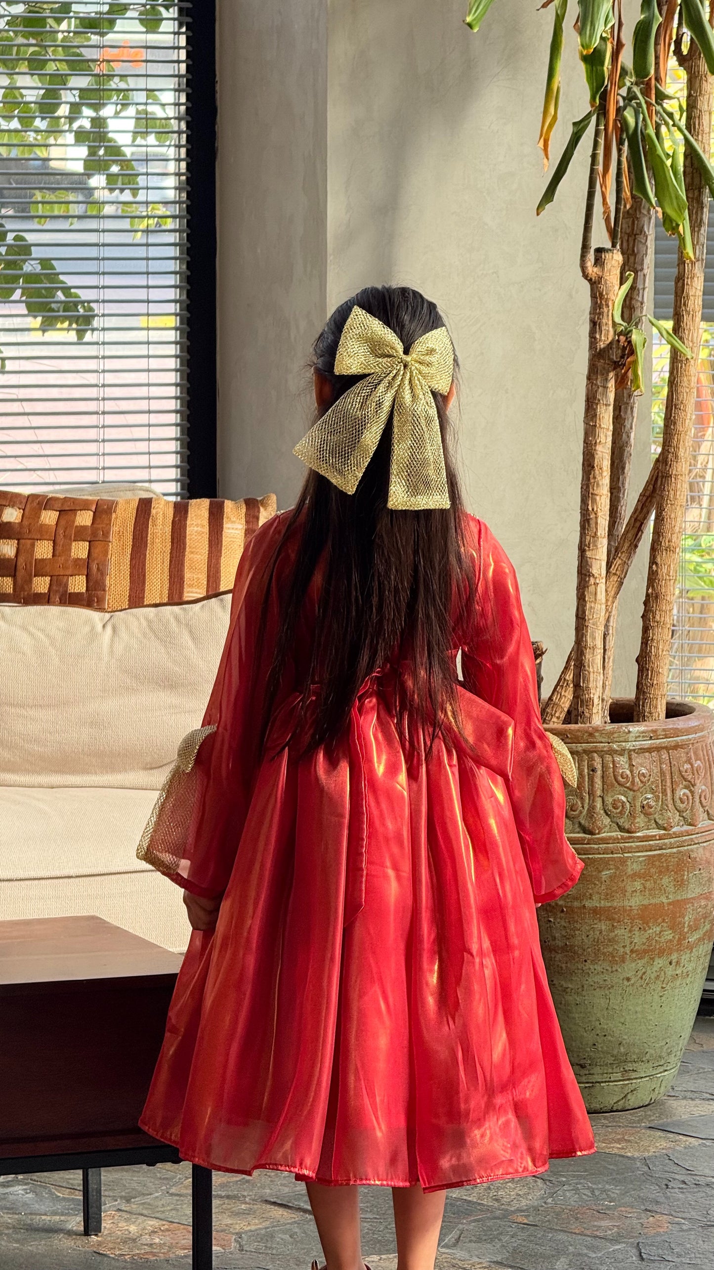 فستان اليازية (أحمر)