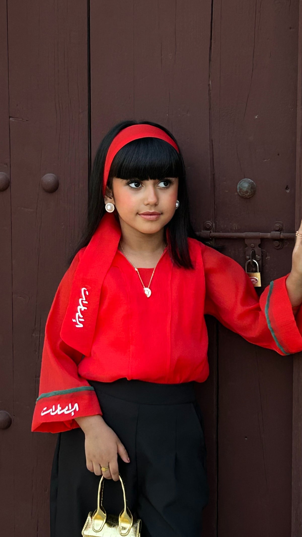 الامارات (احمر) only shirt