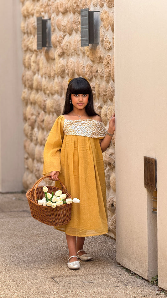 فستان جولدن